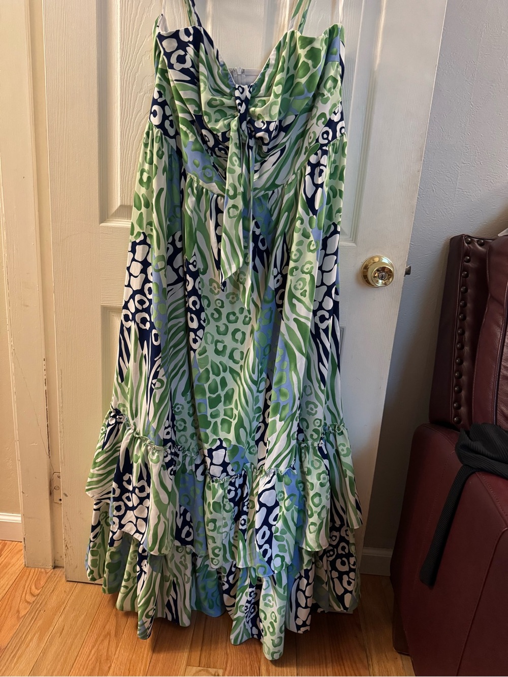 Fashion Nova Ruffled Tiered Maxi Sundress - Picture 3 of 6